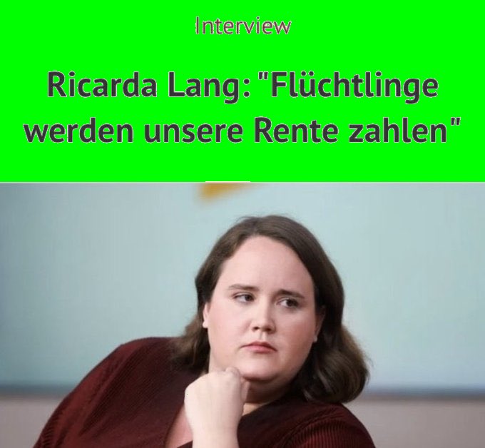 #GruenerMist Zwei Mitglieder der #GruenenSekte sollten sich einmal auf Ihren pathologischen Realitätsverlust untersuchen lassen.
Oder ist es simpel nur: DUMMHEIT und NAIVITÄT von Damen ohne jegliche Bildung.