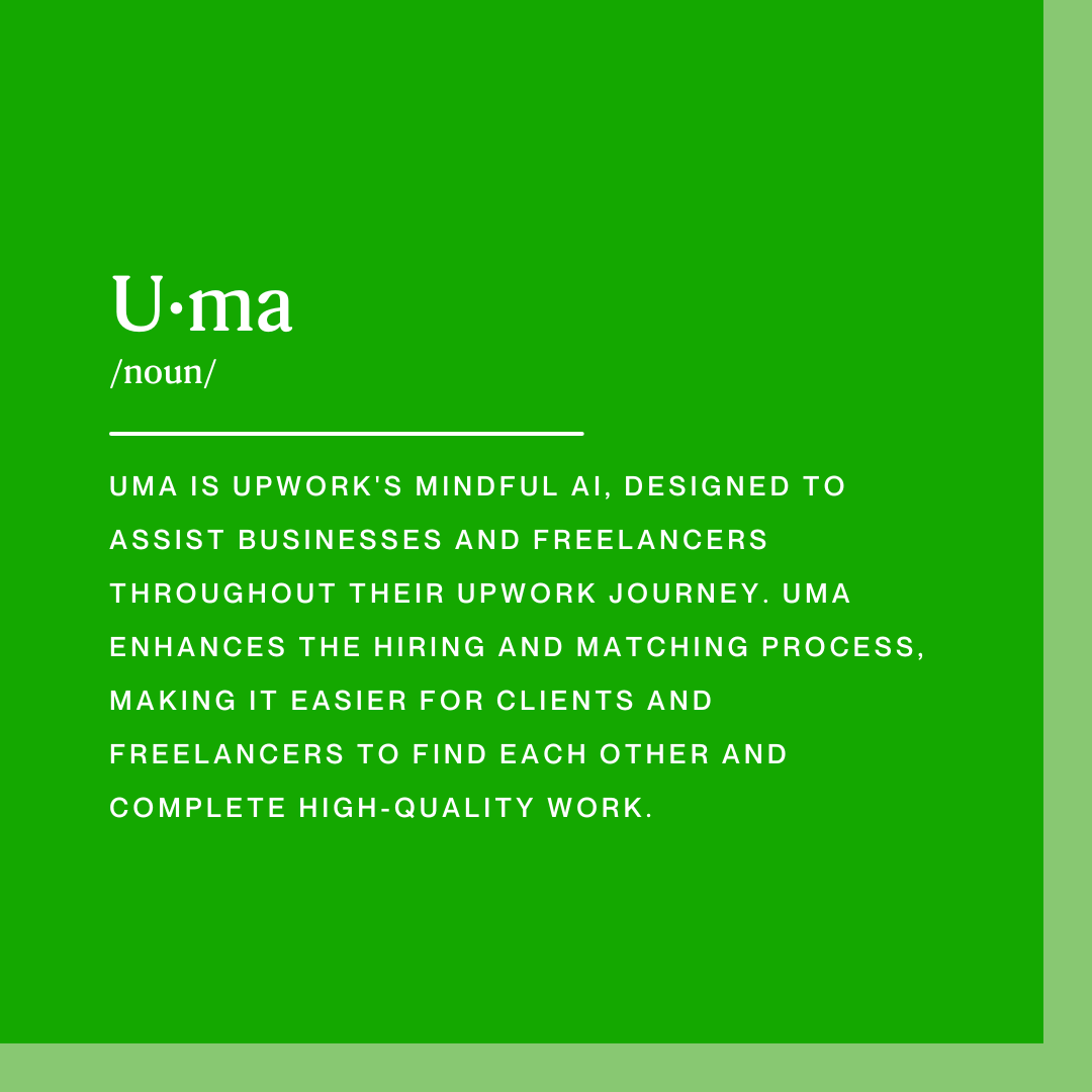 Upwork's tweet photo. Uma is giving main character energy ๐จโ๐ป #UpworkUpdates
Learn more ๐ https://t.co/DbgbLz54Gf https://t.co/ZnkpYdZEg4