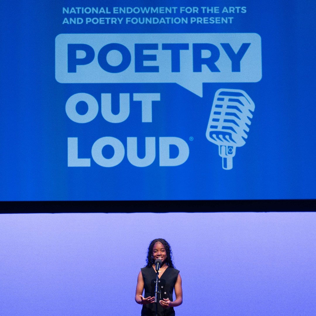 Congratulations to Tiana Renee Jones, our Georgia Poetry Out Loud Champion, for securing a spot as a National Finalist in this year's competition! Cheer Tiana on and tune in to stream this year's final showcase, tonight at the link. 🎙️🎭arts.gov/initiatives/po…