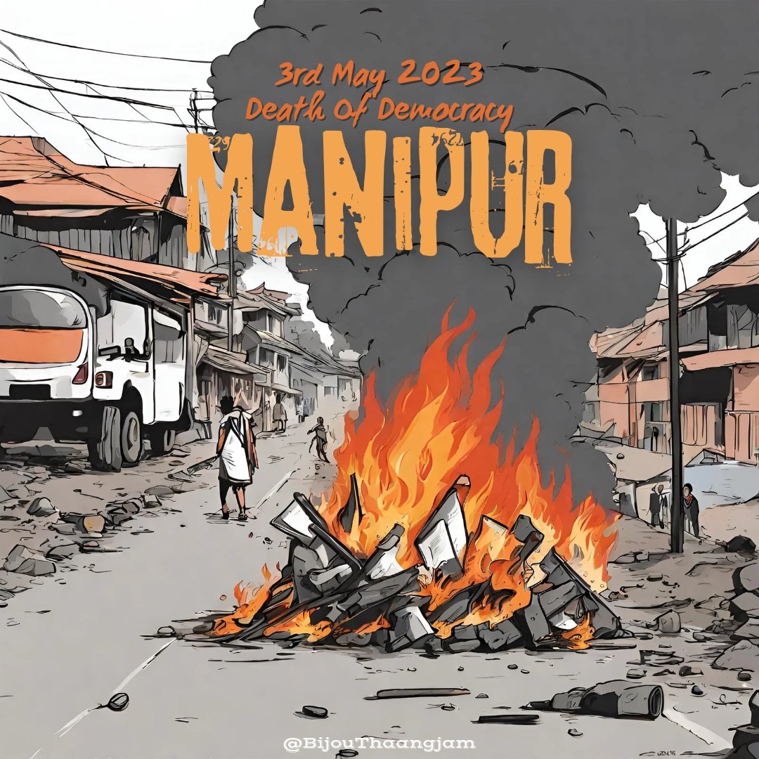 BijouThaangjam's tweet photo. Embracing the journey of heartache, courage, and unwavering strength. Today marks 365 days since Manipur's flames first flickered. Let's honor the resilience that burns within us all. #ManipurStrong #OneYearOn https://t.co/Vuu9CPxF34