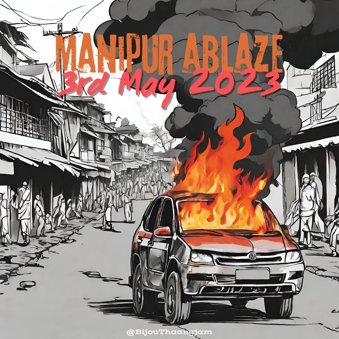BijouThaangjam's tweet photo. Embracing the journey of heartache, courage, and unwavering strength. Today marks 365 days since Manipur's flames first flickered. Let's honor the resilience that burns within us all. #ManipurStrong #OneYearOn https://t.co/Vuu9CPxF34