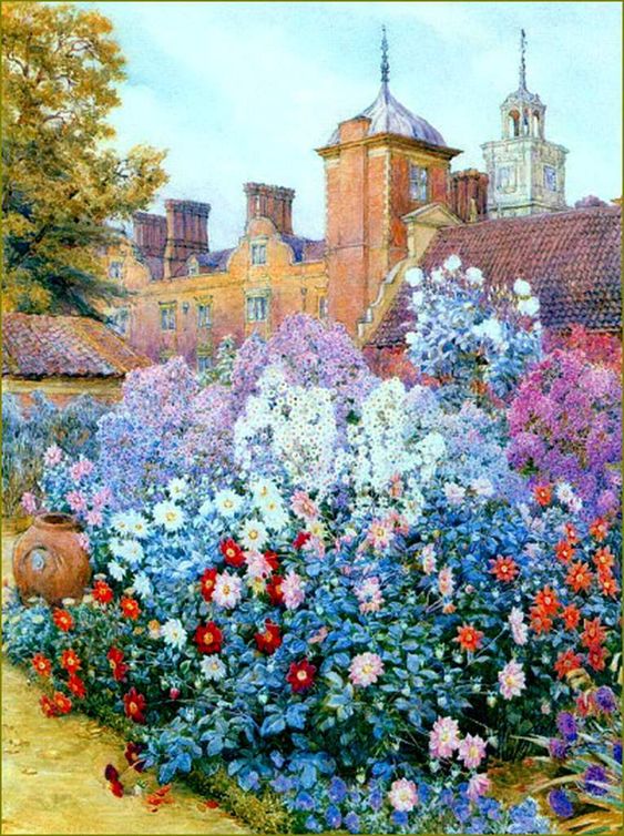 🎨Beatrice Emma Parsons (1869-1955) 
Blickling Hall