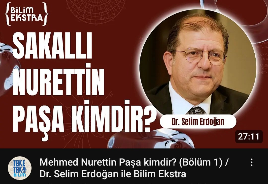 Artısıyla eksisiyle, 'Sakallı' Nurettin Paşa'yı konuştuğumuz bölümün İLK KISMI yayındadır. Keyifli seyirler dilerim.👇 youtu.be/TZoVd3QLaQo?si…