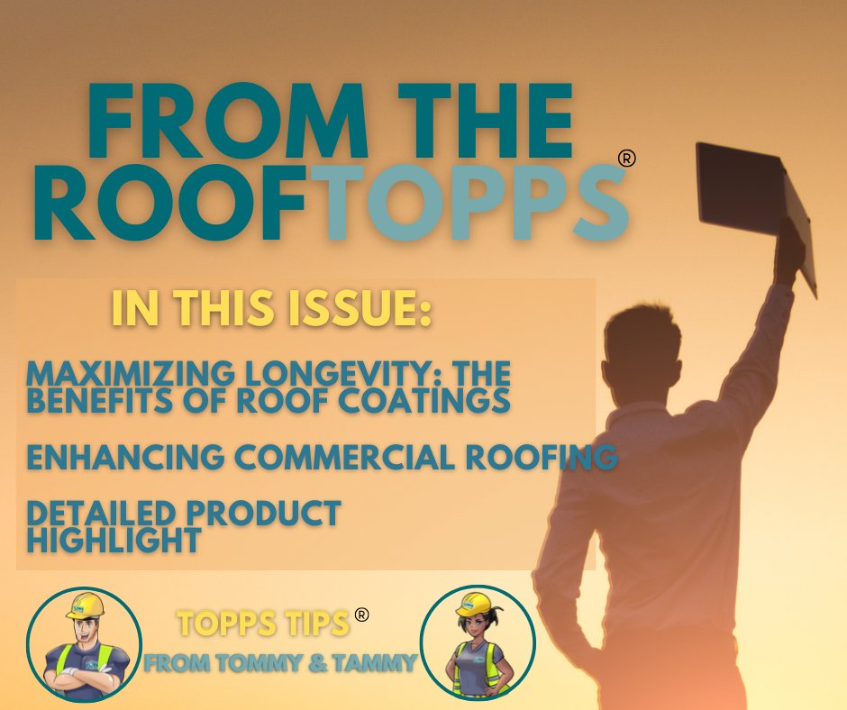 🌟 New #ToppsProducts Newsletter! 📰

toppsproducts.com/newsletter/apr…

#commercialroofing #newsletter #trending #commercialroofingproducts