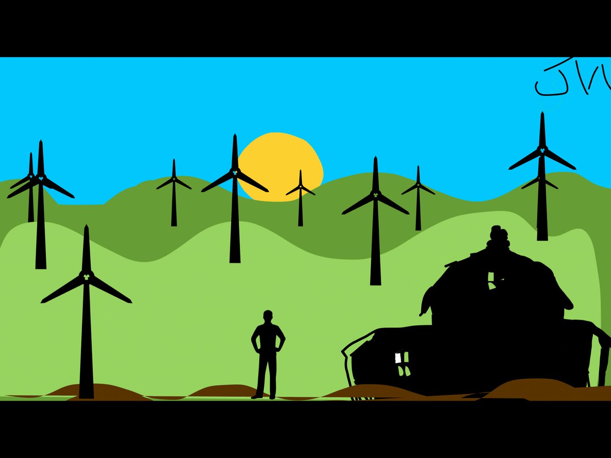Today we used Keynote to create a scene from our literacy focus ‘The Windmill Farmer’. Pupils used many skills to create and edit their scene including creating a flashing sun gif. The next stage will be to create it in 3D using Augmented Reality #create #digitalart #notinmissout