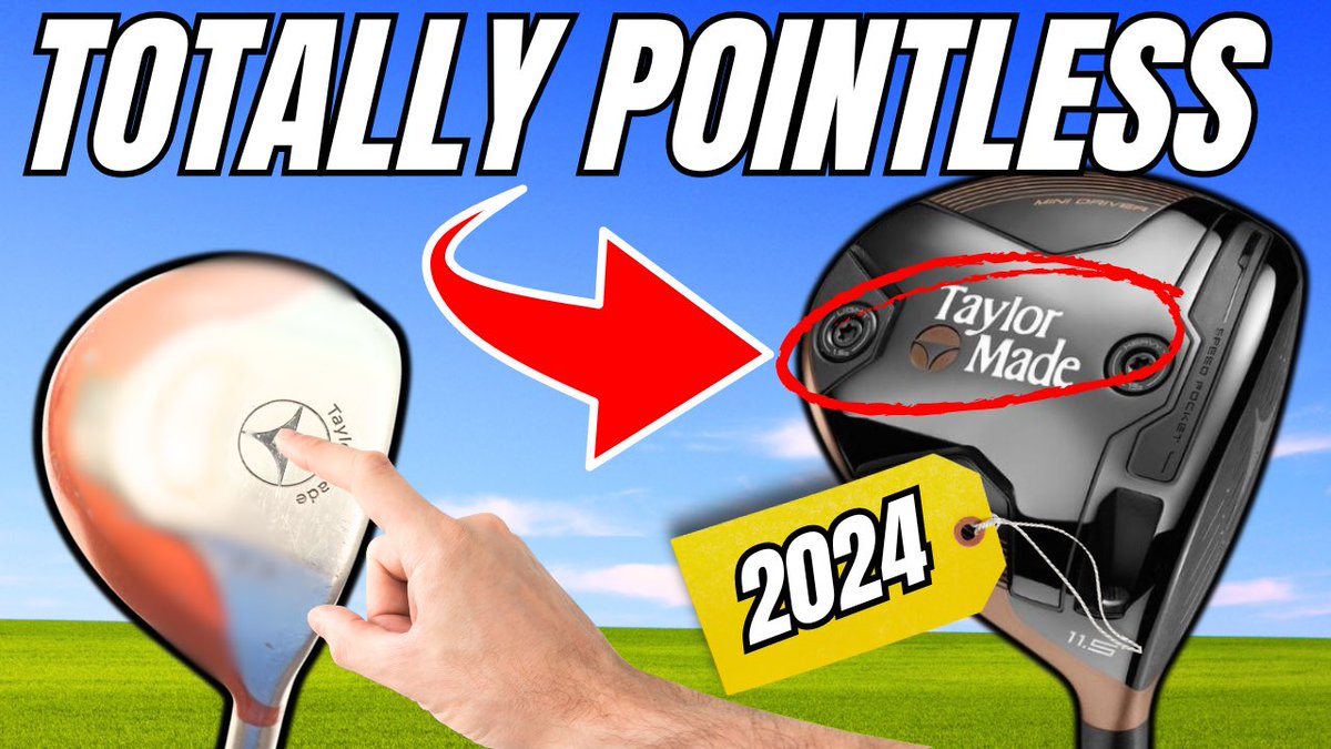 Taylormades 2024 mini driver is NOW TOTALLY POINTLESS thanks to this alt... youtu.be/tWdBXg6pc7g?si… via @YouTube