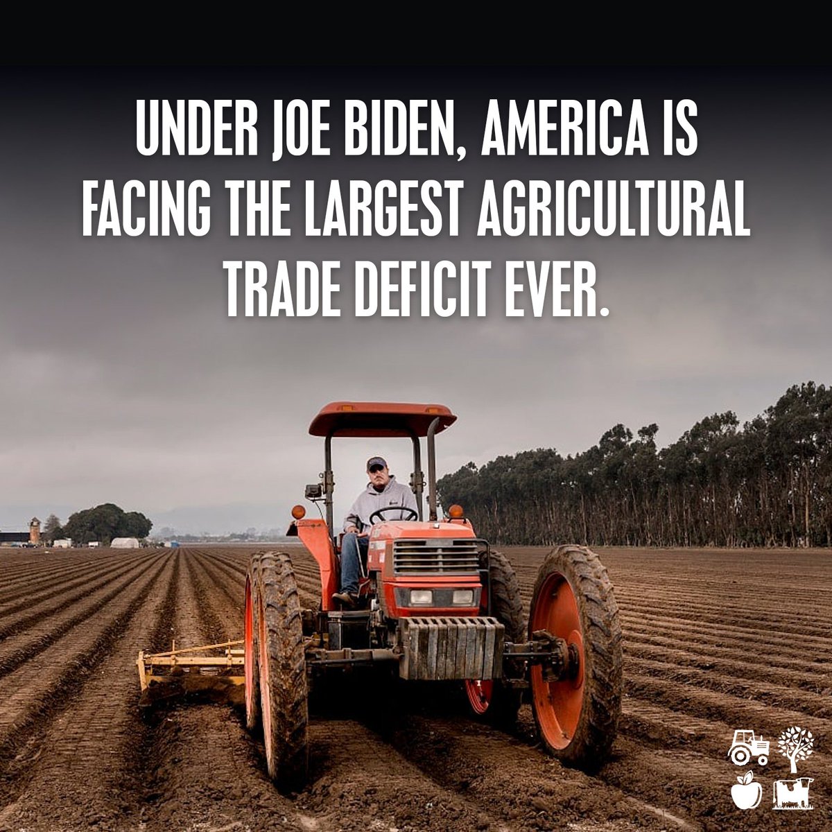In a new #FarmBill we can course-correct the failed trade policies of the Biden administration and get our farm economy back on track.
