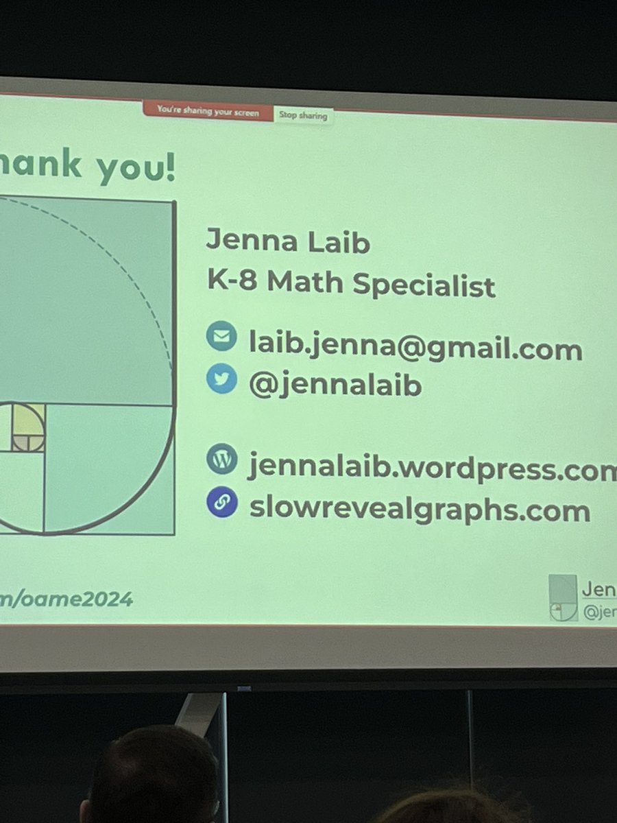 Excellent session this AM @OAMElearns with @jennalaib and her presentation on slow reveal graphs! So excited to dig in on this website more ❤️👍😁 @onelearningseed