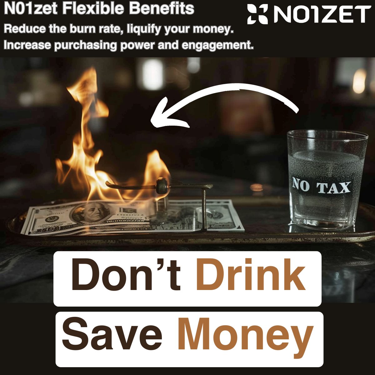 N01zet Flexible Benefits web3 platform.
🚀🚀🚀The future of Workplace 
Reduce the burn 🔥rate, liquify📈 your money. 
Increase purchasing power and engagement👊🙌. 
#AI #Web3 #Innovation #Solana #AZL #N01zet #NUTZZZ #ArtificialIntelligence #purchase #Innovation #Impact