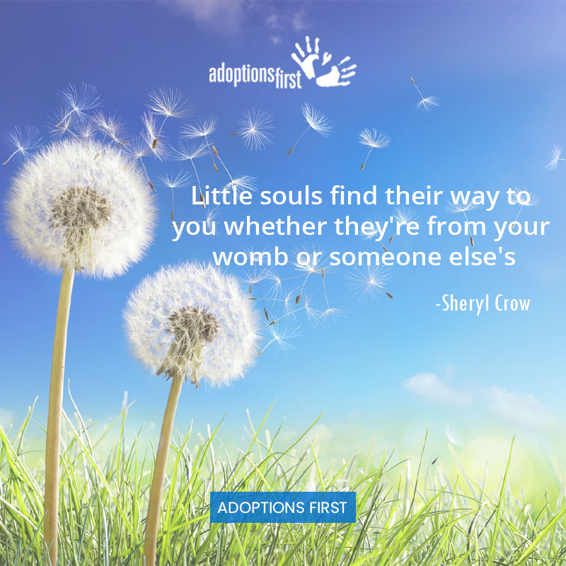 'Little souls find their way to you whether they're from your womb or someone else's'
💖✨
Learn more about our Adoption process at adoptionsfirst.com

#adoption #lovemakesafamily #openadoption #adoptionrocks #adoptionjourney #unplannedpregnancy #family #adoptionislove