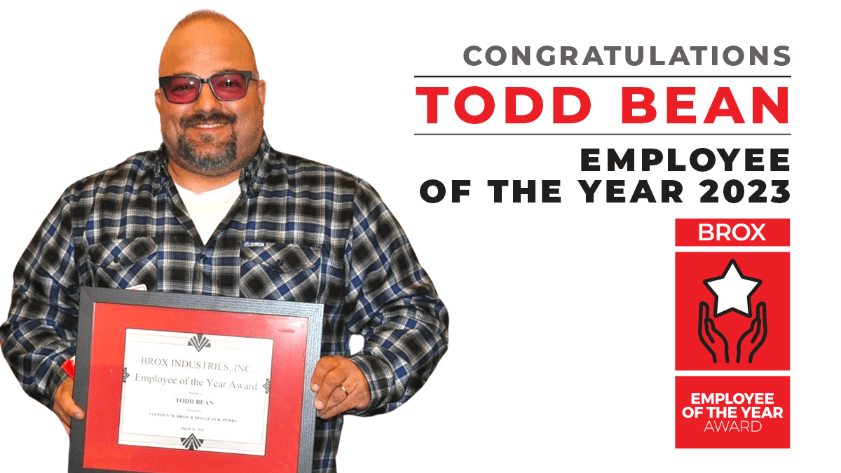 Let’s give a round of applause to Todd Bean, our Employee of the Year! Todd's consistent dedication and remarkable teamwork make him a standout performer. He exemplifies our core values with every task he undertakes, setting a high standard for excellence. #EmployeeOfTheYearAward