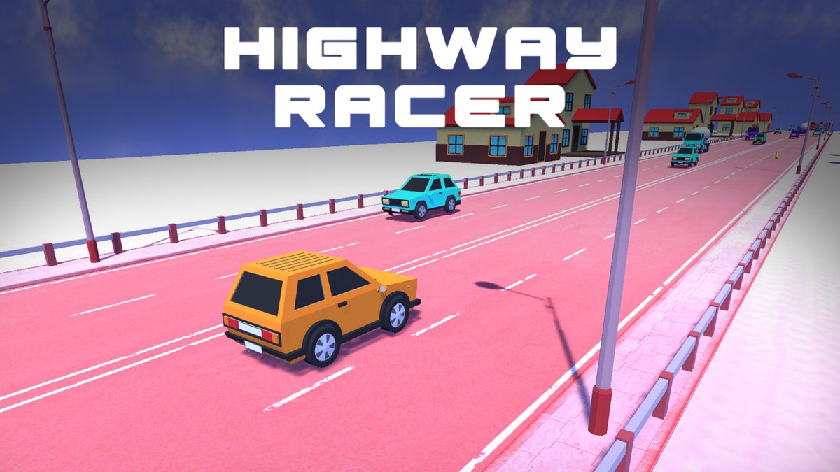 GIVEAWAY TIME!!!  🎉

Win PS4/PS5 EU key for Highway Racer 👌

Follow and retweet to enter.  

We will announce the winner tomorrow