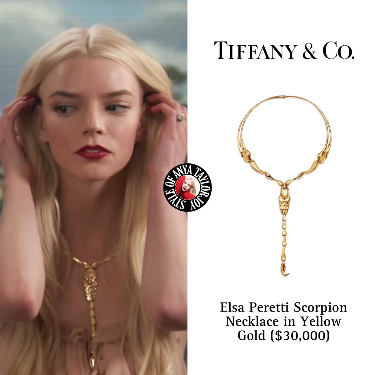 Elsa Peretti remolded Scorpion Pendant in