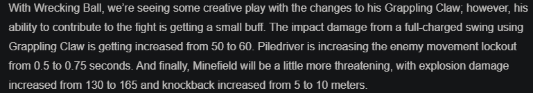 so they've just given up on the rework and instead theyre buffing his damage instead whilst shields sharing is still completely useless lmao just add a 6v6 mode and revert the reworks🙏