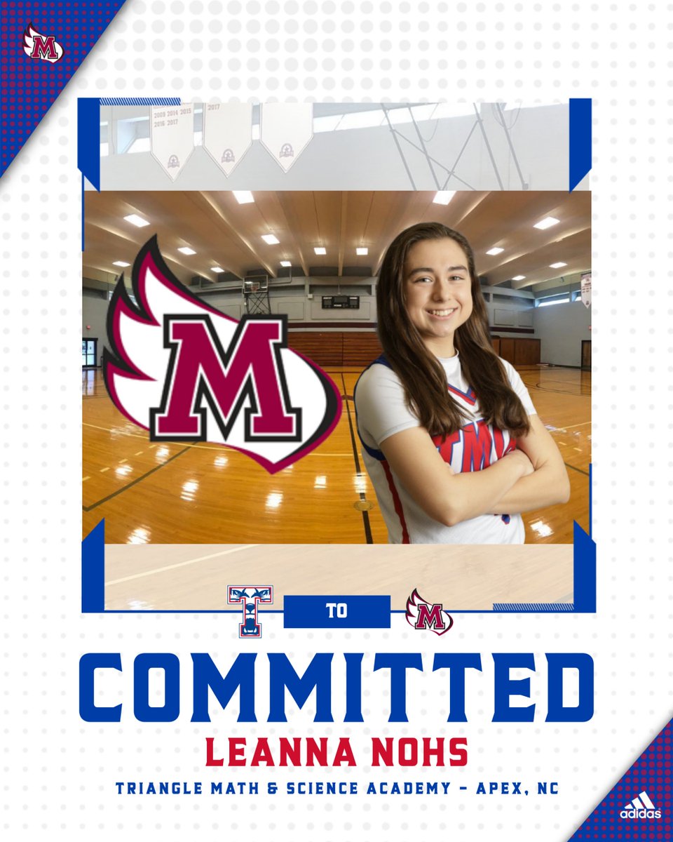 Congratulations to Leanna Nohs (Women's Basketball) on her commitment to Meredith College! We are so proud of you, Leanna! 🟥 ⬜️

APEX, NC  ➡️  RALEIGH, NC

#BeRelentless 🐅