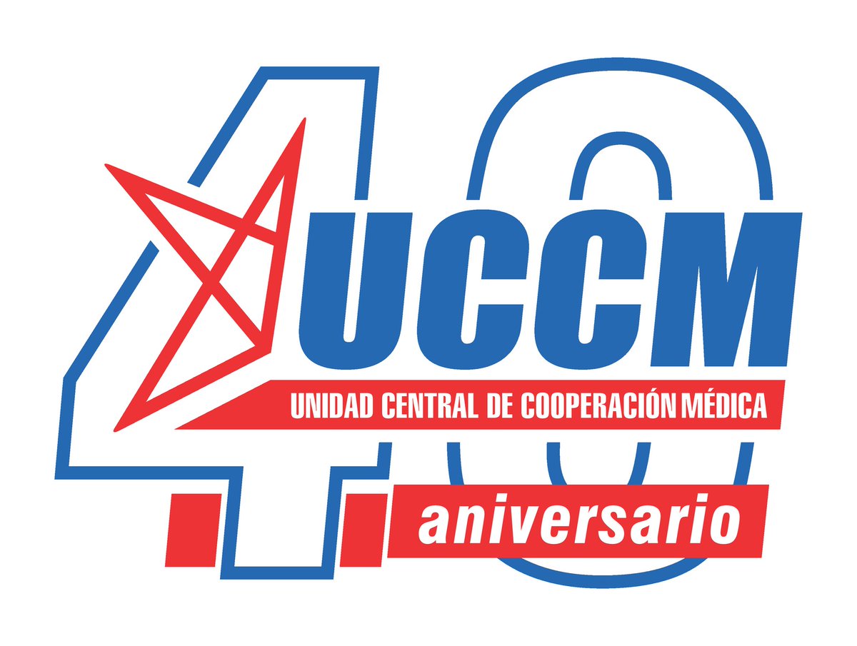 Lanzamiento de la 'Campaña 40' Aniversario por parte de la Dra.@YagenPomares Con motivo del 40 aniversario de la fundación de la Unidad Central de Cooperación Médica. '40 años brindando amor y esperanzas al mundo.' #40AniversarioUCCM #CubaCoopera