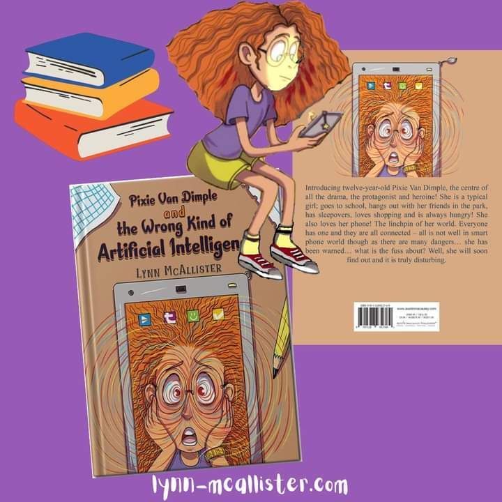 This book produced by @Lynn26088825 is about a twelve-year-old girl called Pixie Van Dimple and the use of the wrong Kind of Artificial Intelligence. Order your copy here! amazon.co.uk/dp/1528932765/