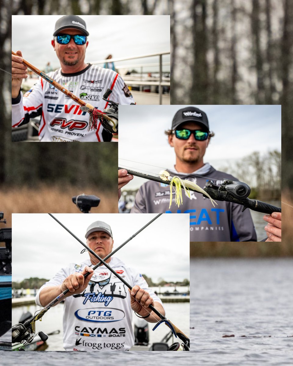 Take a closer look at the baits that dominated the leaderboard during the @StCroixRods @bassmaster Open at Santee Cooper Lakes presented by #SeviinReels!

Championship Saturday was shortened by 1 1/2 hours due to forecasted severe weather which set up a challenging set of fishing…