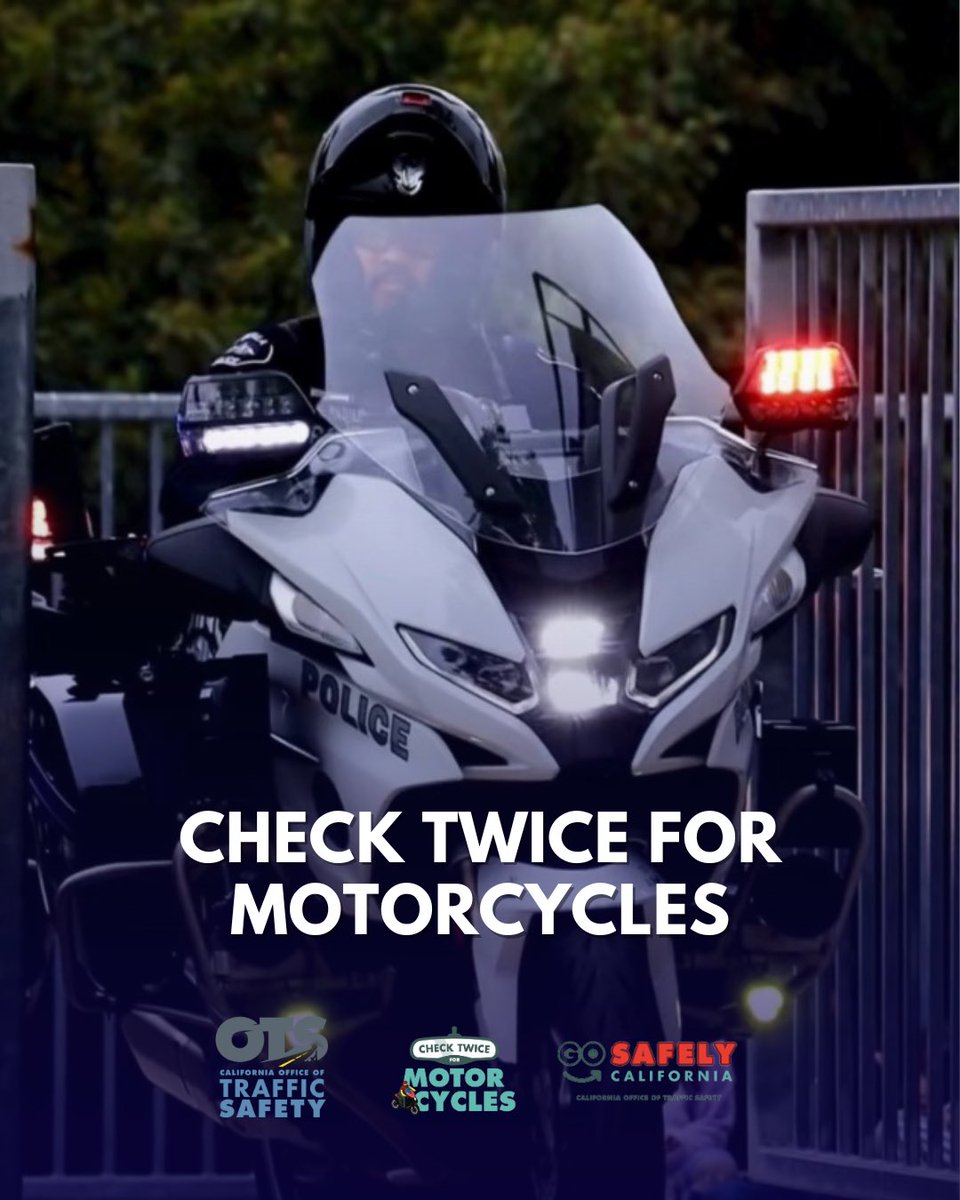 Remember to drive safe and share the road! 

#breapd #motorcyclesafety #motorcyclesafetymonth #drivesafe #checktwice #ots #gosafely