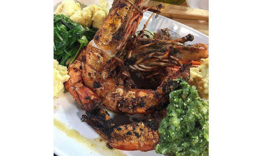 In case you're feeling inspired this weekend, I'd recommend this grilled prawn with recado and tomatillo salsa recipe! #CincoDeMayo bit.ly/45w26fU