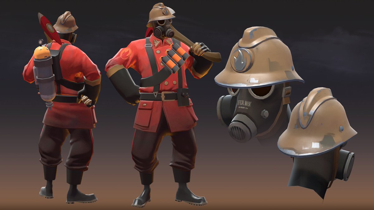 New Pyro Collection, Fire Guard! Vote now on Steam Workshop: steamcommunity.com/sharedfiles/fi… #TF2