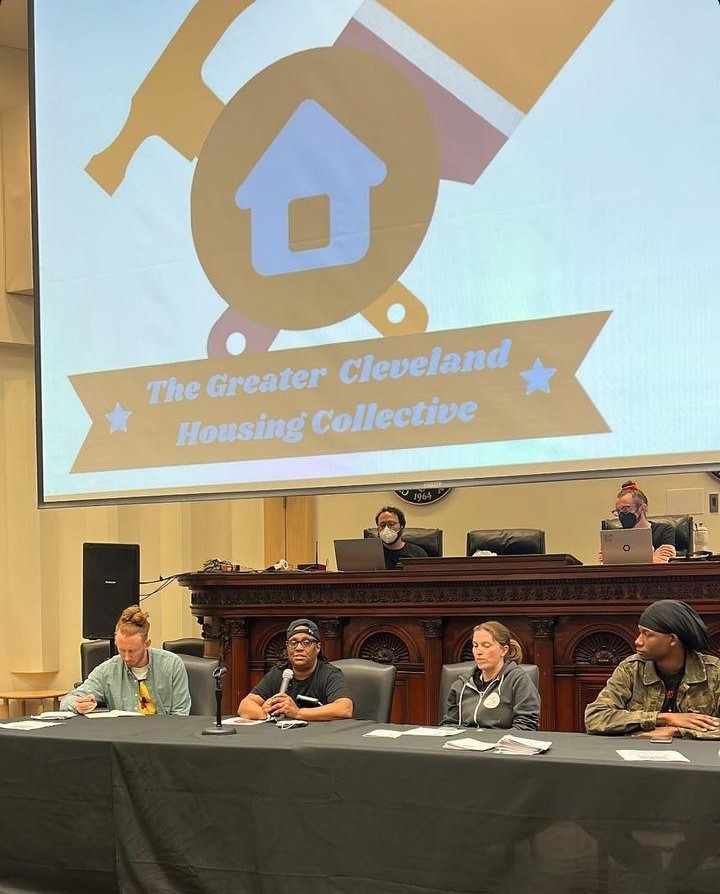 ICYMI: Last month, our Senior Research Associate Austin participated in a discussion on Cleveland's housing crisis, alongside other local organizers and activists. Thank you to the Greater Cleveland Housing Collective, @IRTFCleveland, & @NLG_CSU for making this event possible!