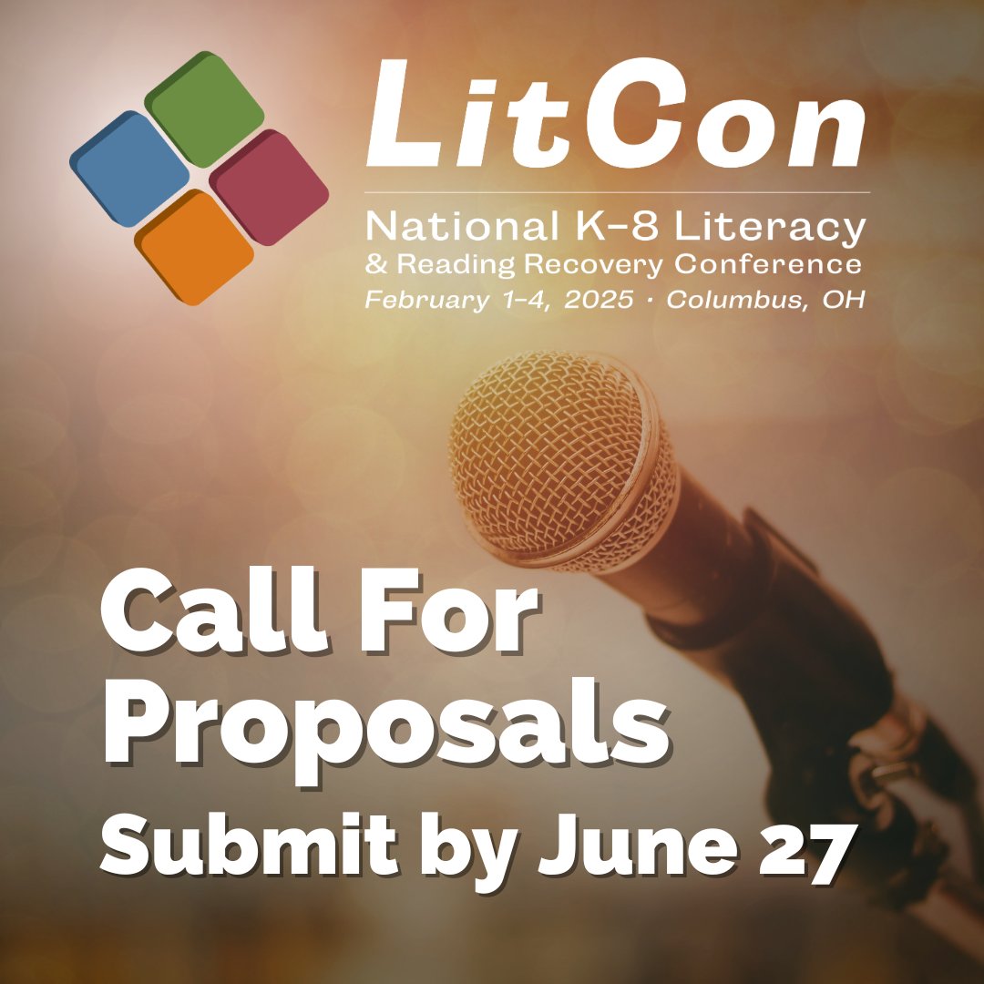 Wow, we're getting so many great session proposals from potential LitCon speakers! Do you have literacy expertise to share? Submit your proposal by June 27 at literacyconference.org/call-for-propo… #k8LitCon #TeacherTwitter