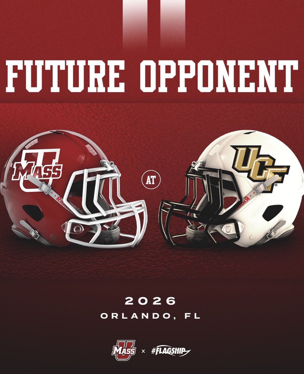 Looking forward to my wife’s Alma mater @UCF_Football taking on my Alma mater @UMassFootball in my hometown …you never know maybe I’ll be on the call 🤷‍♂️ 🏈