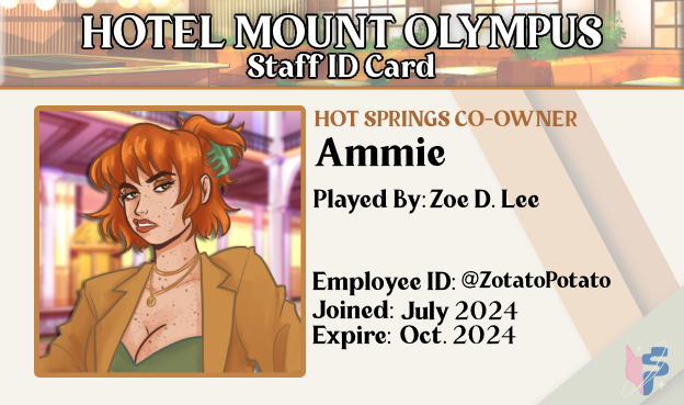 HMOlympus's tweet photo. Next up for #FollowFriday and our cast announcement.  @ZotatoPotato brings the head-strong #Ammie to life!
#indiedev #gamedev #visualnovel #vn #HotelMountOlympus #IndieGameBoost #indiegames #visnov #visualnovel #greekmythology #datingsim https://t.co/mHBZCdV8Ss