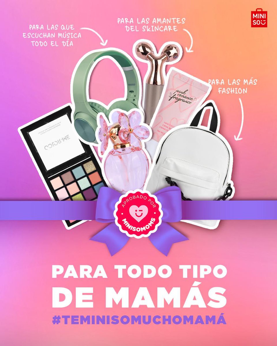 Recuerda que aquí vas a encontrar el mejor regalo para cada tipo de mamá. 🥰✨ #TeMinisoMuchoMama #MinisoMexico #NoSabiaQueLoNecesitaba