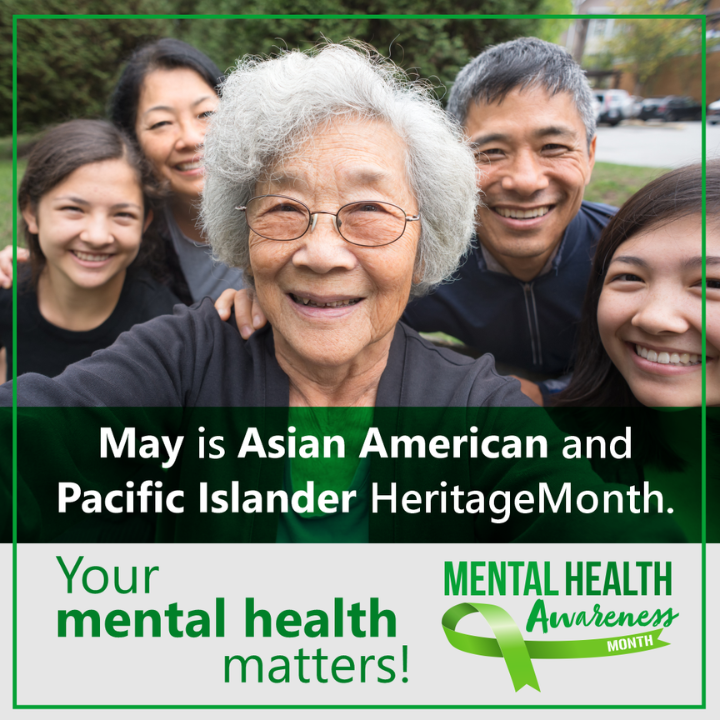 May is Asian American and Pacific Islander Heritage Month. We honor their diverse cultural heritage and support their mental health!

#MHAM2024 #MentalHealthAwareness #AAPIHeritageMonth #YouAreNotAlone #MentalHealthAwareness #MoreThanEnough #MentalHealth #EndTheStigma @samhsagov