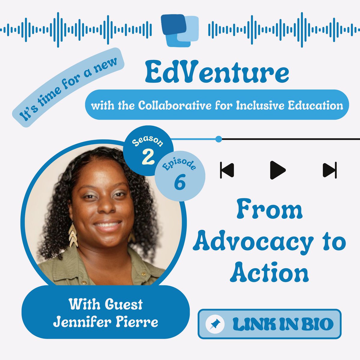 🎙️ Get ready for Teacher Appreciation Week next week by diving into our latest #EdVenture with Jennifer Pierre, Student Support Services Manager at @prospectschools! 🌟 In this episode, Jennifer shares insights on #EducationAdvocacy. 💼 🌱 Listen now! Link in bio. 🎧