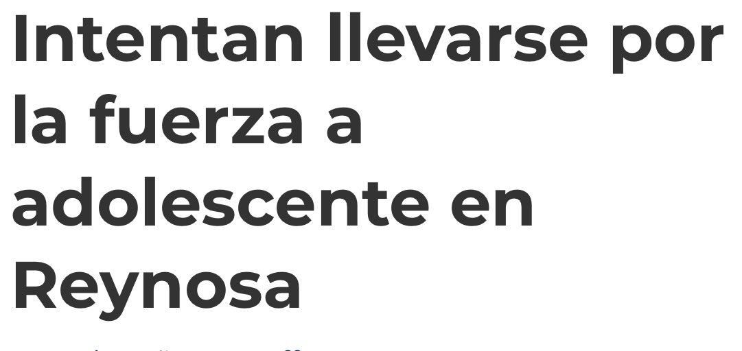 ¡Qué rabia! Padres de familia tuvieron que intervenir en el intento de secuestro de un estudiante en #Reynosa, lo peor es que a pesar del escándalo que se hizo y los gritos de auxilio, las autoridades nunca llegaron. No sé qué tanto haces @Dr_AVillarreal, pero al parecer sólo…