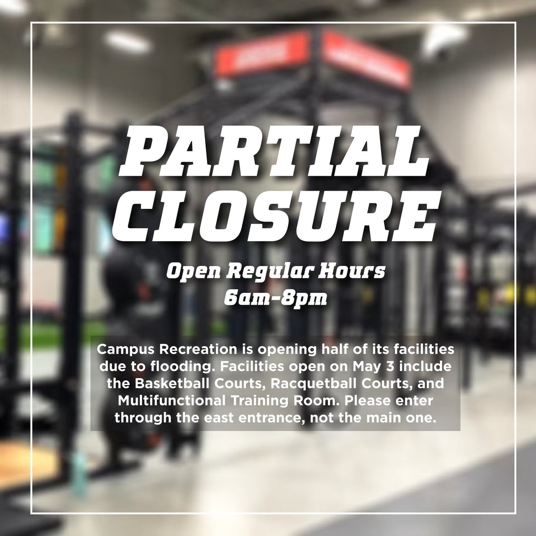 SHSUCampusRec's tweet image. Stay safe &amp;amp; dry out there Bearkats!!!💛 #campusrec #shsucampusrec
