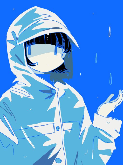 「黒髪 雨」のTwitter画像/イラスト(新着)