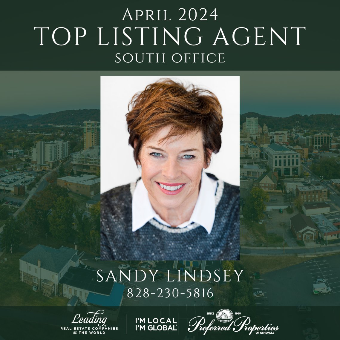 Sandy Lindsey
Agent/REALTOR®
828-230-5816
sandy@preferredprop.com
preferredprop.com
#ashevillerealestateagent
#ashevillenc
#asheville
#ashevillerealty
#ashevillehousing