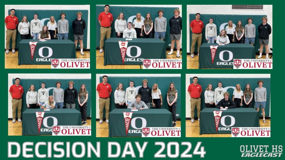 Yesterday was Decision Day where we recognized the post high school decision of the class of 2024. Check out the signings of students going committing to colleges and trades. #EagleNationPRIDE