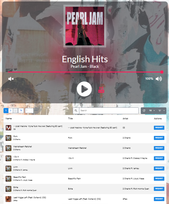 mixifyradio's tweet photo. @Kth_Radio
now you can request your favourite artist songs on https://t.co/8zOSqwObAm. Tune in to listen https://t.co/uEVTFPydNP https://t.co/iSvlwophDF