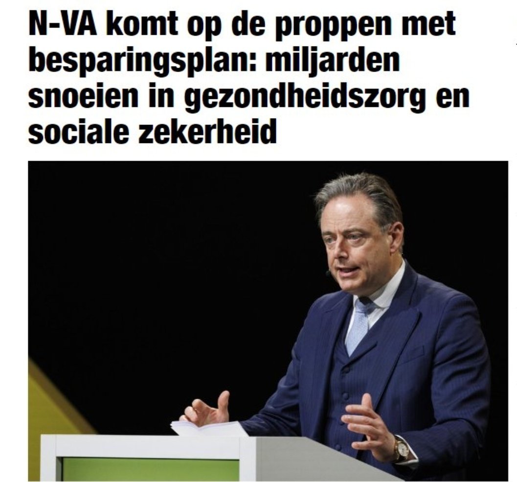 ✅ Applaus voor het zorgpersoneel 

⛔ Investeren in zorgpersoneel

Of nog: waarom @vooruit_nu met Frank Vandenbroucke meer dan ooit nodig is.