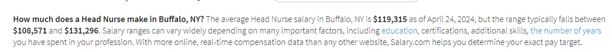 For the love of GOD, could these #GH writers please just learn how to GOOGLE?  

Let me teach you: Type: 'How much does a head nurse make?' then, when you see it's around $120K, you can say 'Gee does that make her poor?'  And the answer is NOT IN UPSTATE NY.