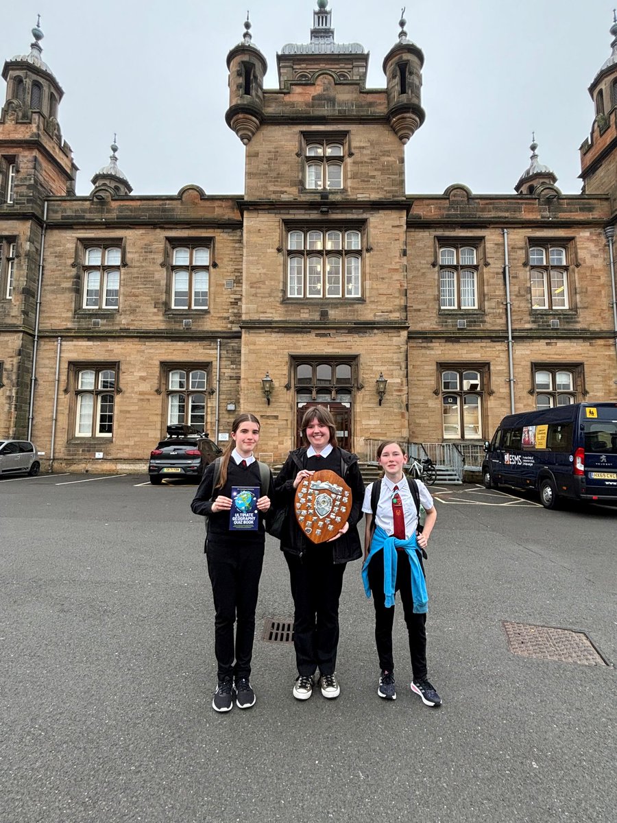 Broughton High School was represented by three brilliant geographers yesterday at the regional heat of the SAGT quiz. 

Despite huge competition and some very difficult rounds our team won!

Big celebrations ahead for Geog Soc!

They will now be invited to the Scotland final.