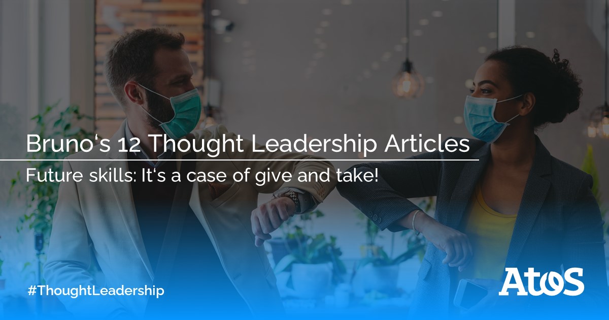 📖 Our reading recommendation for the weekend: the newest Thought Leadership article 'Future skills: It's a case of give and take!' from #AtosSwitzerland CEO Bruno Schenk!
Read the full article here 👉 linkedin.com/pulse/future-s…

#ThoughtLeadership #acceleratecustomers #futureskills