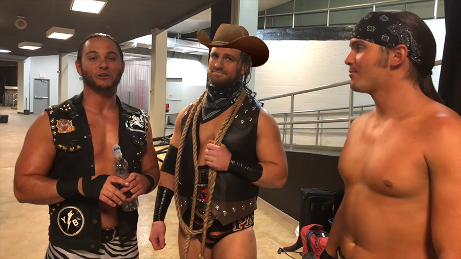 I photoshop a cowboy hat onto Hangman Adam Page every day until I forget: Day 88