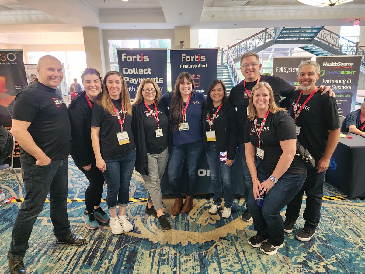 #Fortis was thrilled to attend our first #SuperCamp event! It was a fantastic opportunity to engage with exceptional #Chiropractors and demonstrate how our #embedded #paymentsolutions can deliver a #remarkable experience for their patients.

#chiropractic #payments #HealthSource