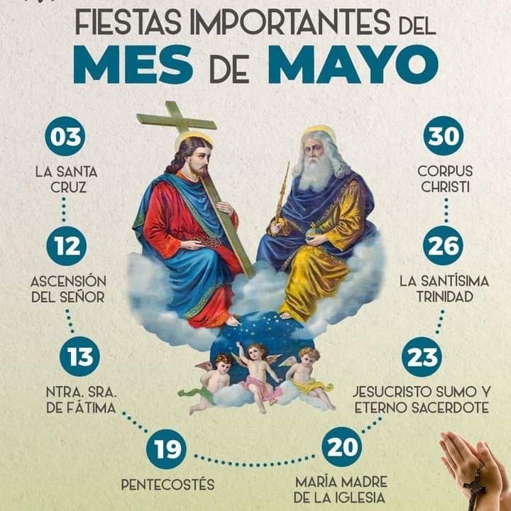 Fiestas importantes del Mes de Mayo.