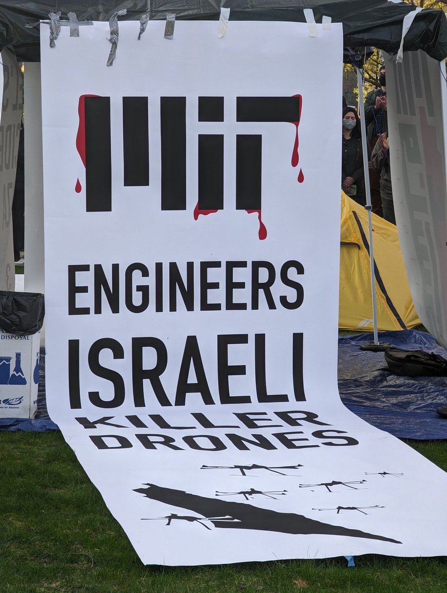 .@MIT engineers Israeli killer drones. #NoTechForGenocide @NoTechApartheid