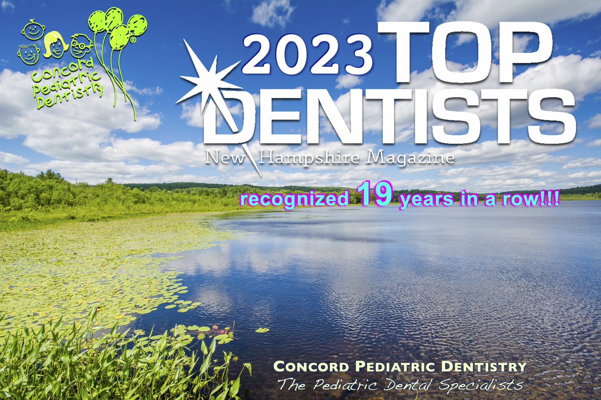 NHPediatricDentist (@nhpedodentist) on Twitter photo CONGRATULATIONS to our Pediatric Dental Specialists on being chosen as New Hampshire Magazine's Top Dentist 19 years in a row!!!
#welovetakingcareofkids #TopDentist #thankyou #NHMagazine #childrensdentist #dentistforkids #pediatricdentist <a href="/dentistforkids/">Diane Baldwin</a> <a href="/KidsDentistNH/">NHChildrensDentist</a> CONGRATULATIONS to our Pediatric Dental Specialists on being chosen as New Hampshire Magazine's Top Dentist 19 years in a row!!!
#welovetakingcareofkids #TopDentist #thankyou #NHMagazine #childrensdentist #dentistforkids #pediatricdentist <a href="/dentistforkids/">Diane Baldwin</a> <a href="/KidsDentistNH/">NHChildrensDentist</a>