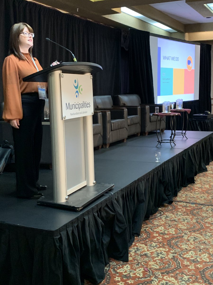 Being a municipal councillor comes with challenges that can impact one’s mental wellness. Pictured: Sarah White of Lifewise explains ways to manage mental health and wellness