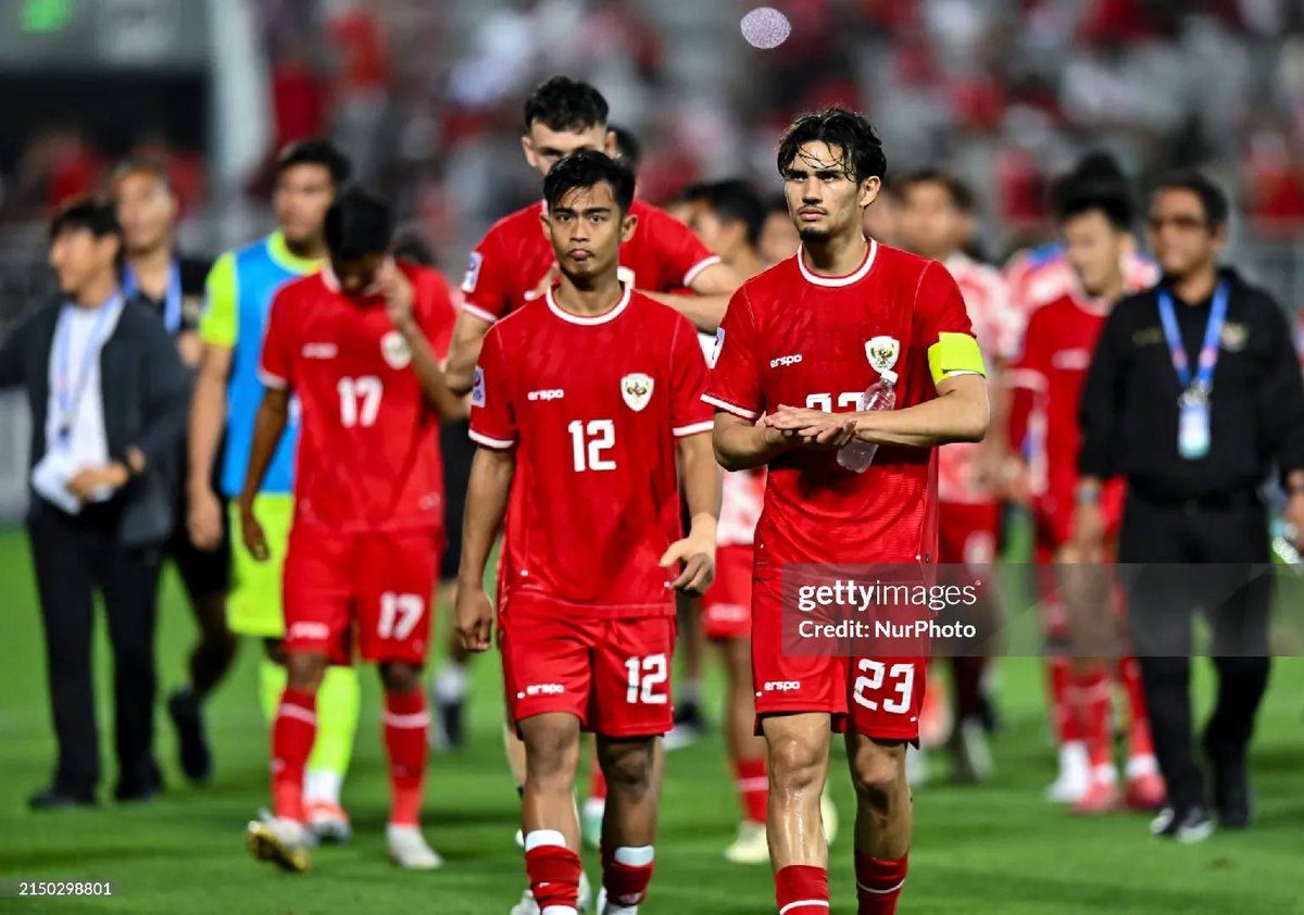 🇮🇩✨ Nathan Tjoe-A-On game by numbers vs. Irak U-23:

77.6% pass accuracy 
2 interceptions 
1 aerial duels won 
4 successful crosses
2 clearance
2 blocked shot
1 chance created 
3 tackle

Good game Nathan!✨

📸gettyimages / NurPhoto