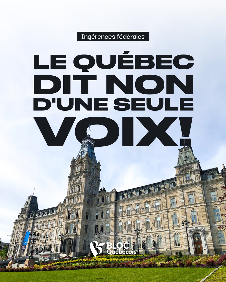 Conservateurs, NPD et libéraux ont été dénoncés unanimement par l'Assemblée nationale. Le Bloc est le seul à défendre les intérêts du Québec, à Ottawa.